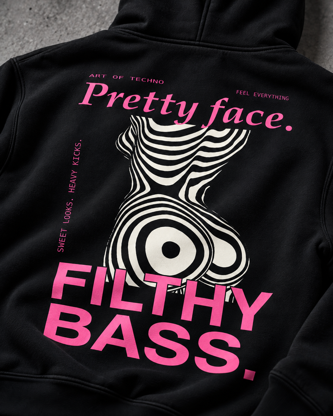 FILTHY BASS - Oversized Hoodie
