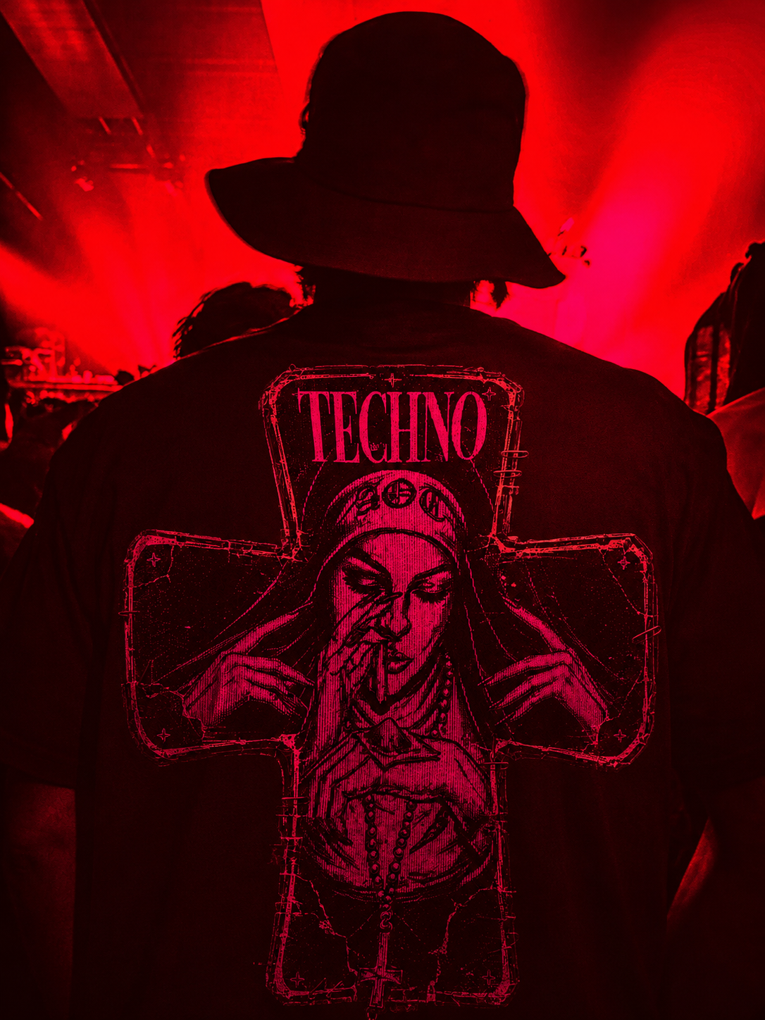 SNIFF - TECHNO OVERSIZED SHIRT - FESTIVAL - OVERSIZED FIT