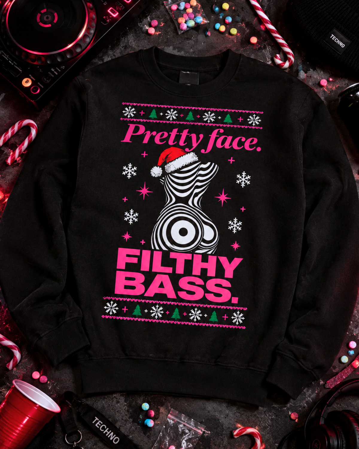 Filthy Bass - Ugly Christmas Sweater