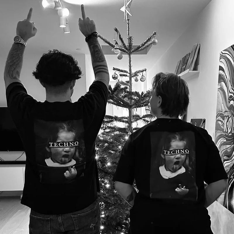 TECHNO GIRL - OVERSIZED SHIRT