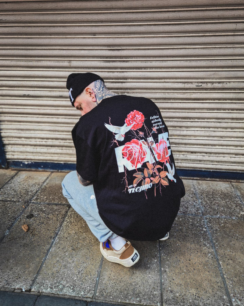 RAVE IN PEACE - OVERSIZED SHIRT