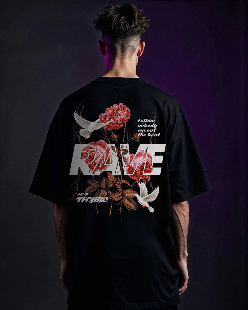 RAVE IN PEACE - OVERSIZED SHIRT